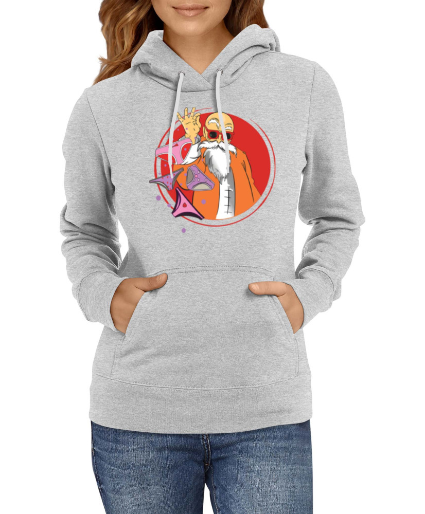 Дамски Суитшърт Japan Manga Anime Comics Dragon Ball Z Master Roshi 03 Дамски Суитшърт Japan Manga Anime Comics Dragon Ball Z Master Roshi 03