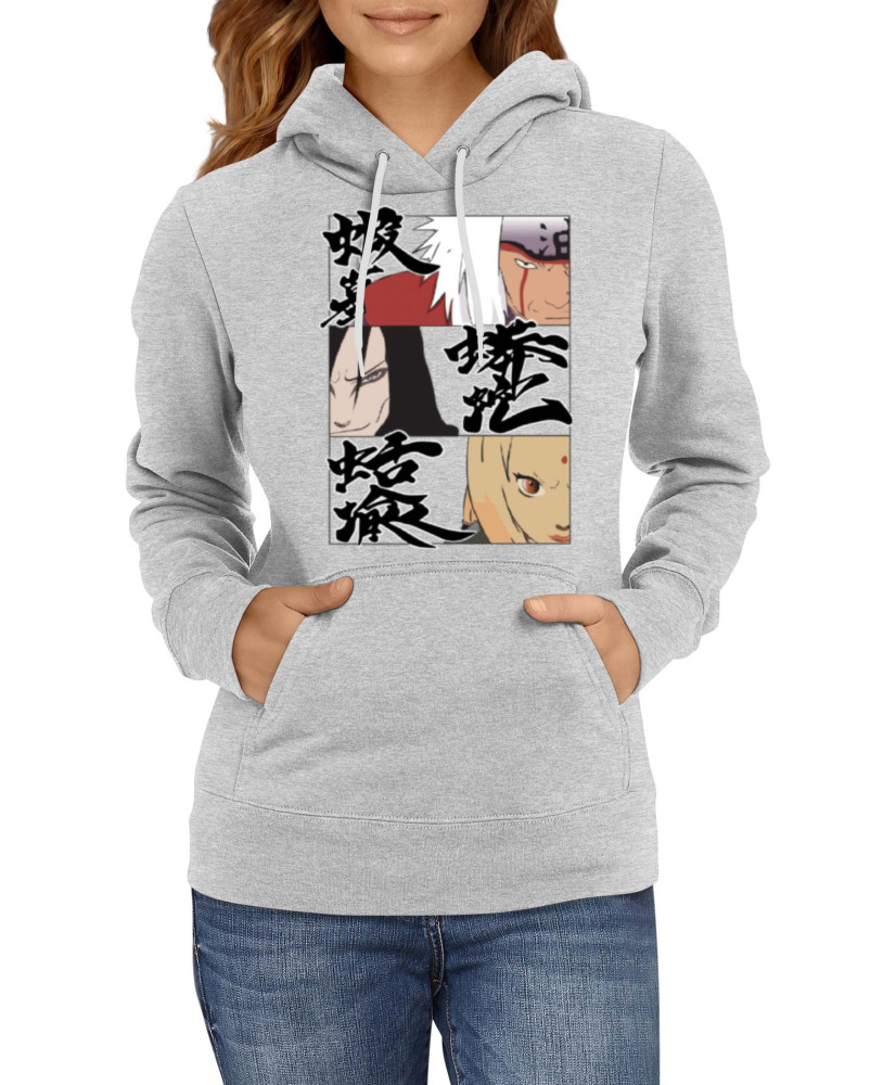 Дамски Суитшърт Japan Manga Anime Comics Naruto Legendary Sannin