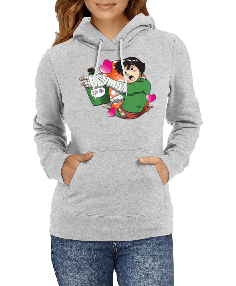 Дамски Суитшърт Japan Manga Anime Comics Naruto Rock Lee