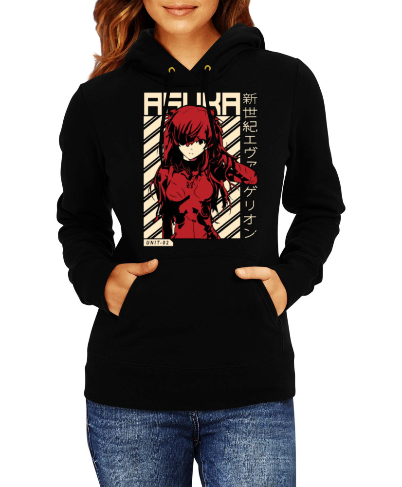 Дамски Суитшърт Japan Manga Anime Comics Neon Genesis Evangelion Asuka