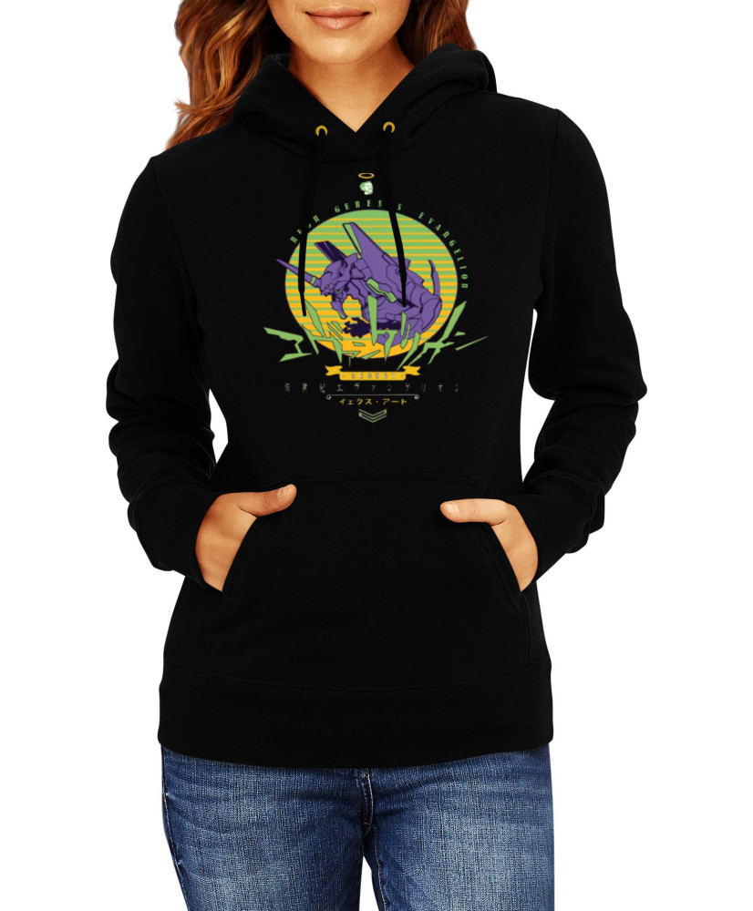 Дамски Суитшърт Japan Manga Anime Comics Neon Genesis Evangelion Eva Unit 01