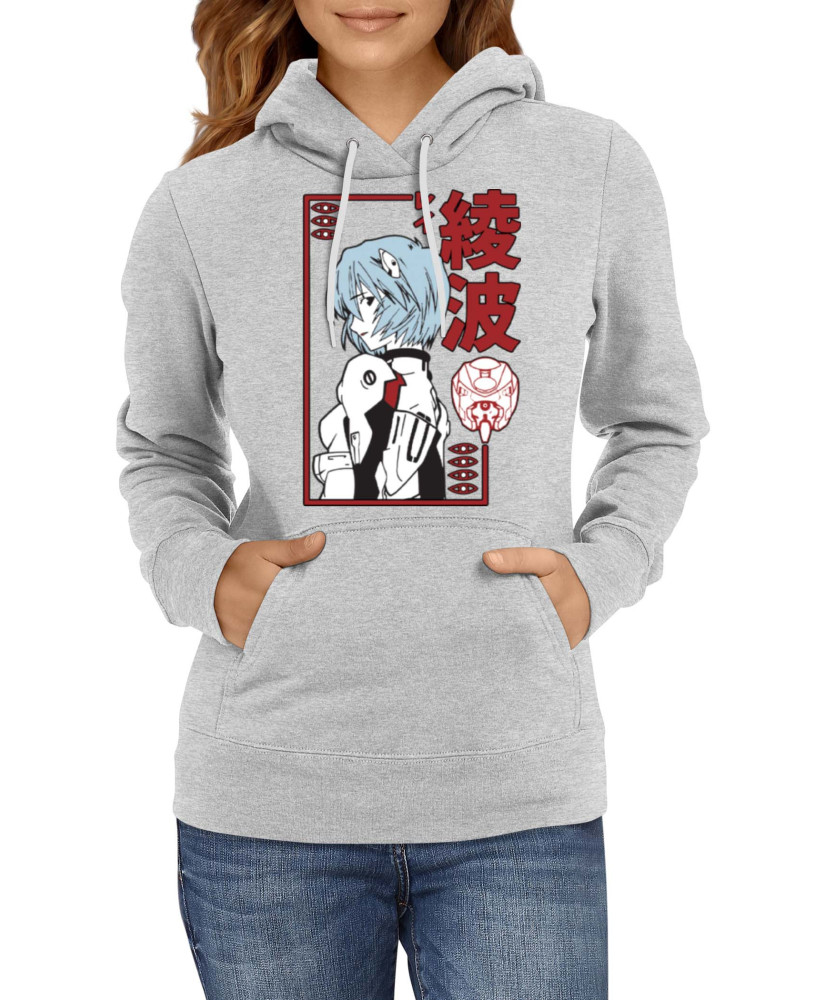 Дамски Суитшърт Japan Manga Anime Comics Neon Genesis Evangelion Rei Ayanami