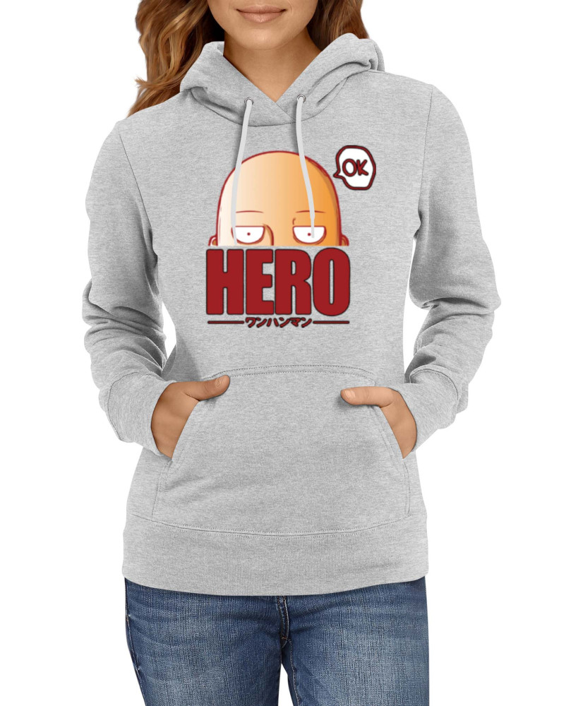 Дамски Суитшърт Japan Manga Anime Comics One Punch Man 01 Дамски Суитшърт Japan Manga Anime Comics One Punch Man 01