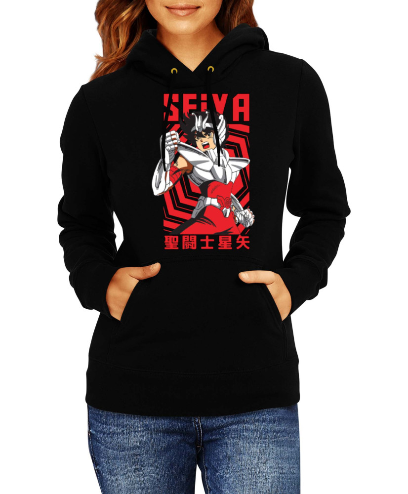 Дамски Суитшърт Japan Manga Anime Comics Saint Seiya Pegasus 02