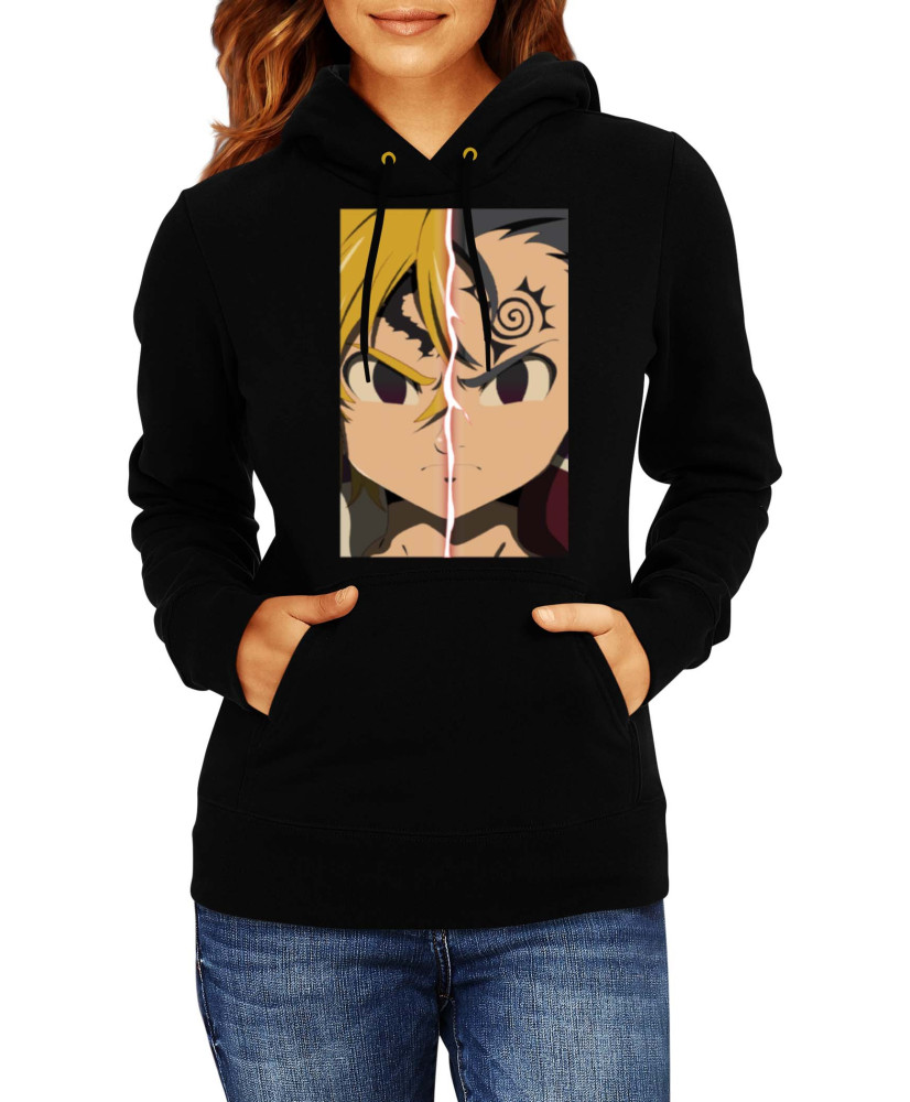 Дамски Суитшърт Japan Manga Anime Comics The Seven Deadly Sins Meliodas 01 Дамски Суитшърт Japan Manga Anime Comics The Seven Deadly Sins Meliodas 01