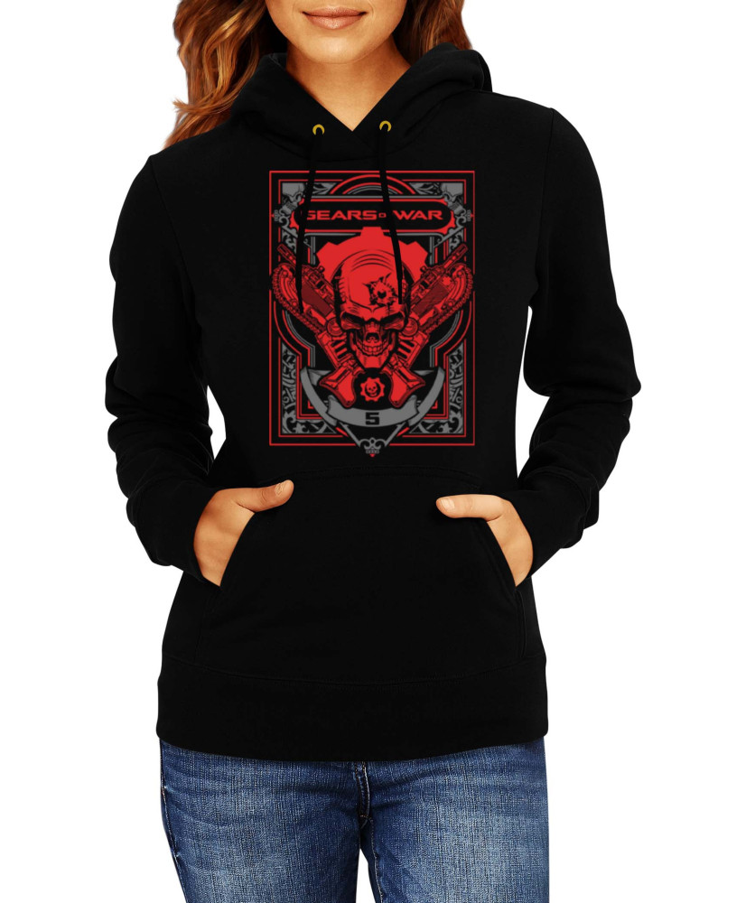 Дамски Суитшърт Japan Manga Anime Comics Gears Of War Дамски Суитшърт Japan Manga Anime Comics Gears Of War