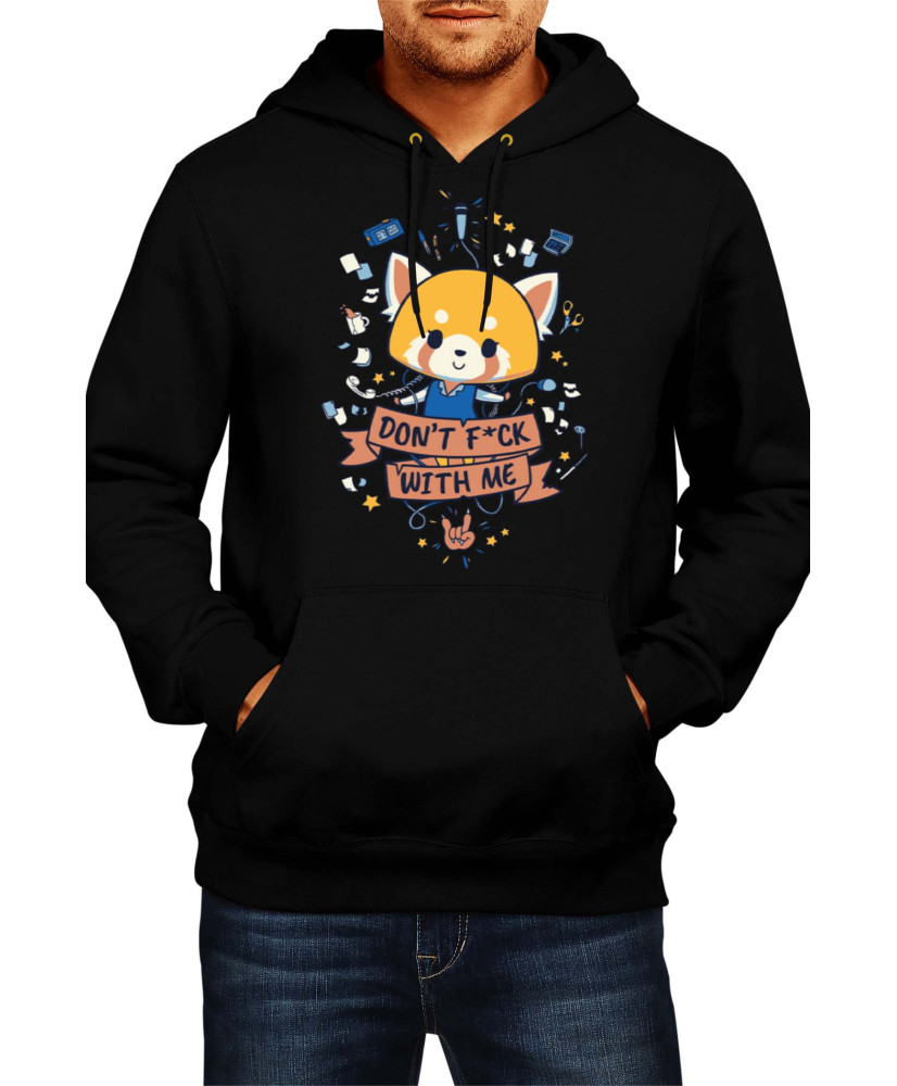 Мъжки Суитшърт Japan Anime Manga Comics Aggretsuko 01