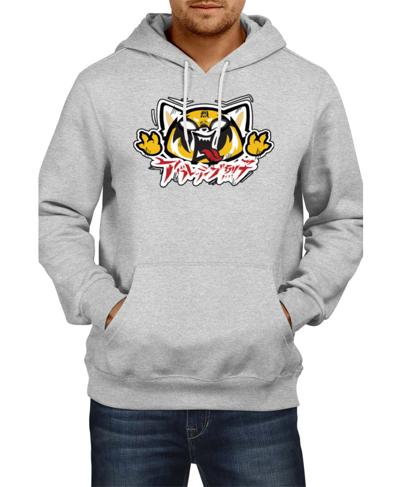 Мъжки Суитшърт Japan Anime Manga Comics Aggretsuko 02