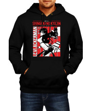 Мъжки Суитшърт Japan Anime Manga Comics Attack On Titan Levi Ackerman