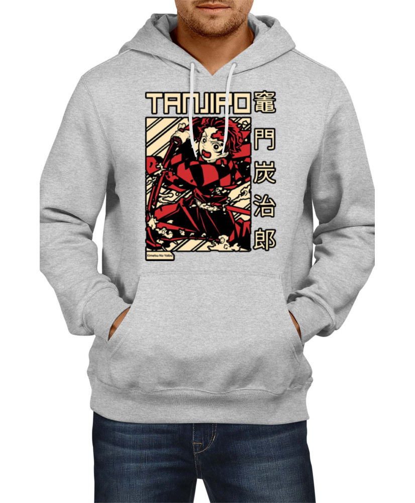Мъжки Суитшърт Japan Anime Manga Comics Demon Slayer Tanjiro Kamado 02