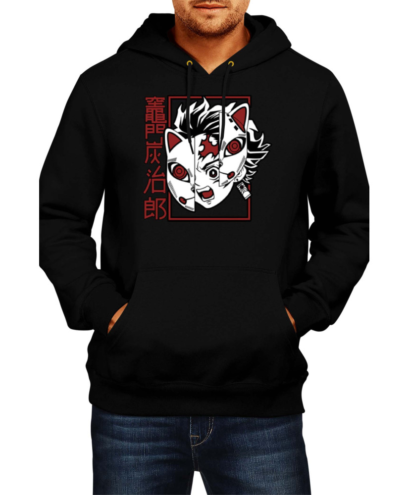 Мъжки Суитшърт Japan Anime Manga Comics Demon Slayer Tanjiro Tonos
