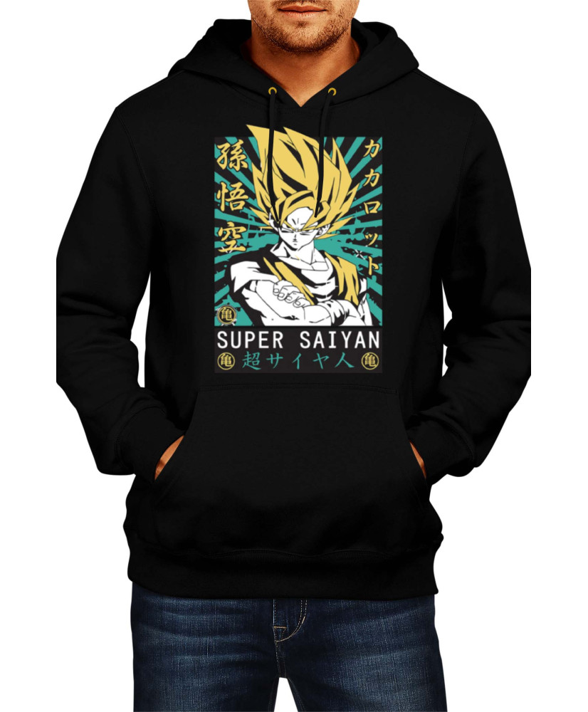 Мъжки Суитшърт Japan Anime Manga Comics Dragon Ball Z 15 Мъжки Суитшърт Japan Anime Manga Comics Dragon Ball Z 15