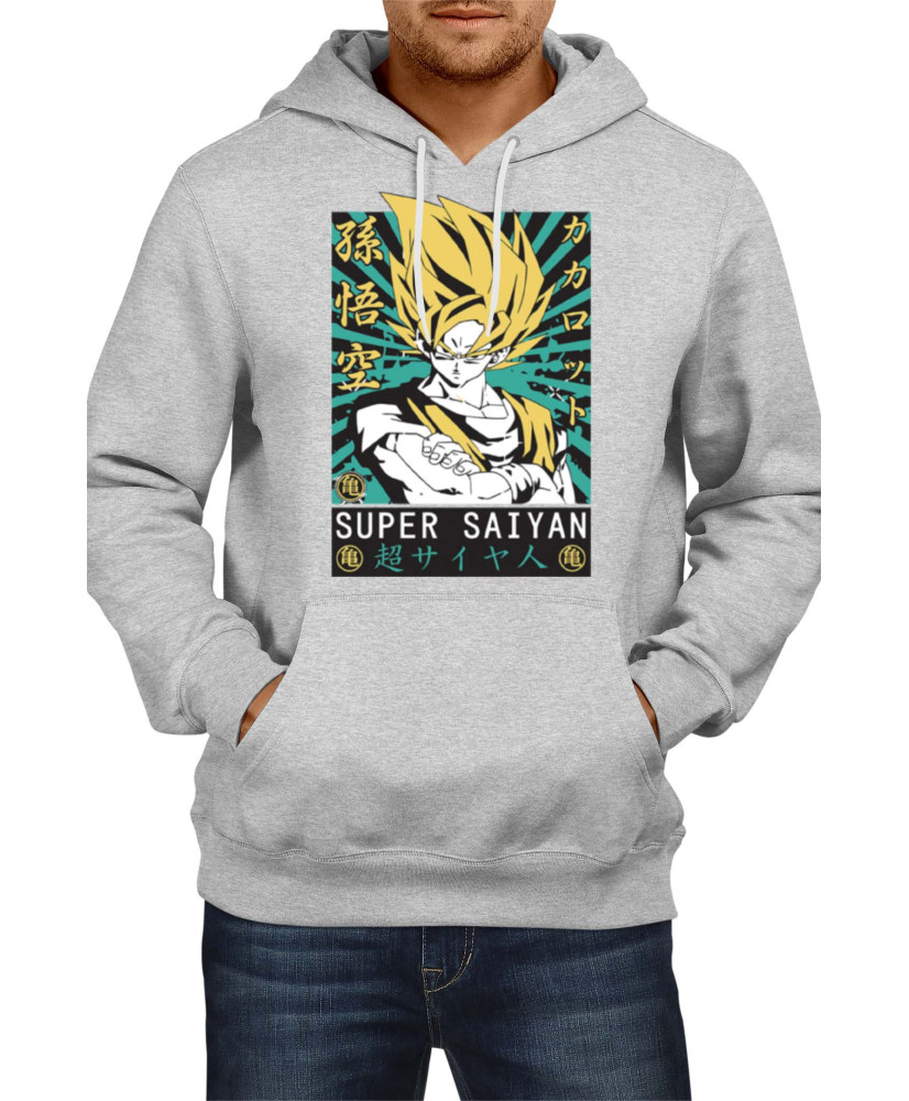 Мъжки Суитшърт Japan Anime Manga Comics Dragon Ball Z 15 Мъжки Суитшърт Japan Anime Manga Comics Dragon Ball Z 15