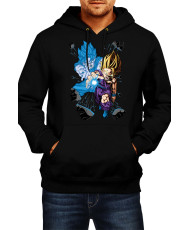Мъжки Суитшърт Japan Anime Manga Comics Dragon Ball Z Gohan X Goku