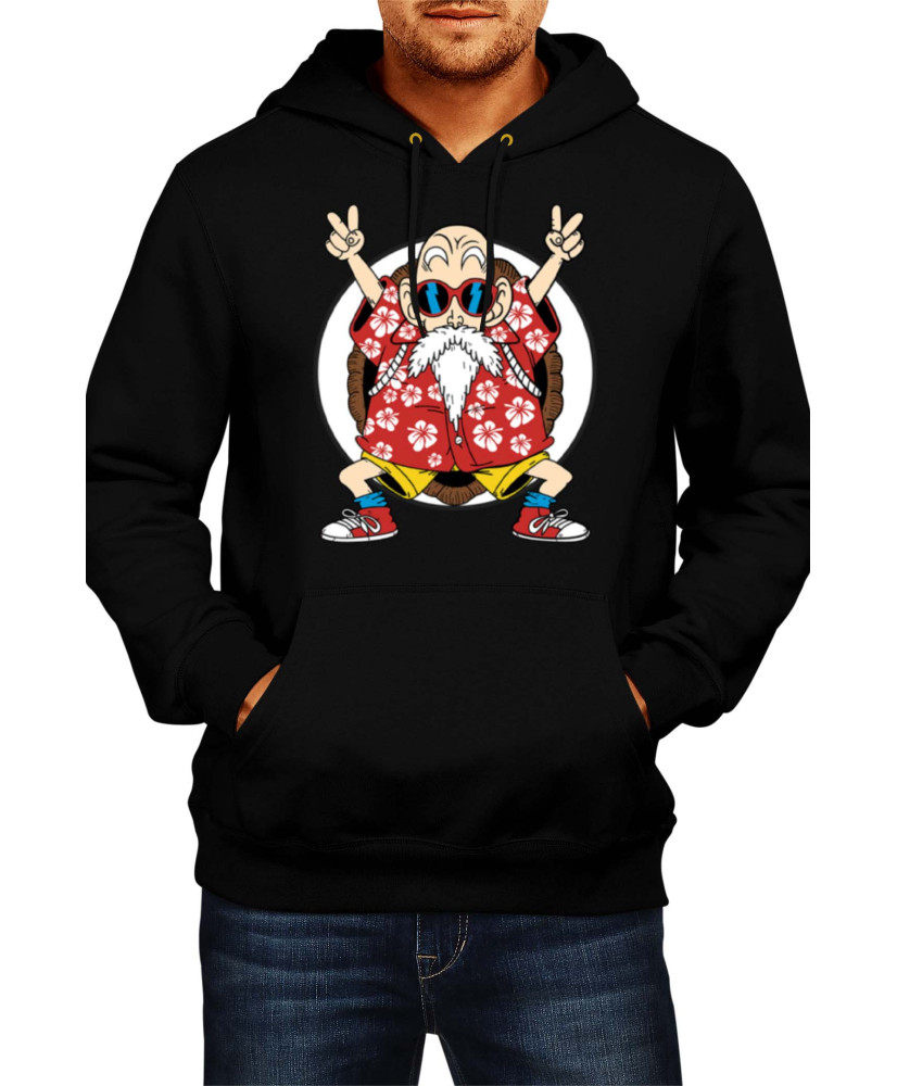 Мъжки Суитшърт Japan Anime Manga Comics Dragon Ball Z Master Roshi 02 Мъжки Суитшърт Japan Anime Manga Comics Dragon Ball Z Master Roshi 02