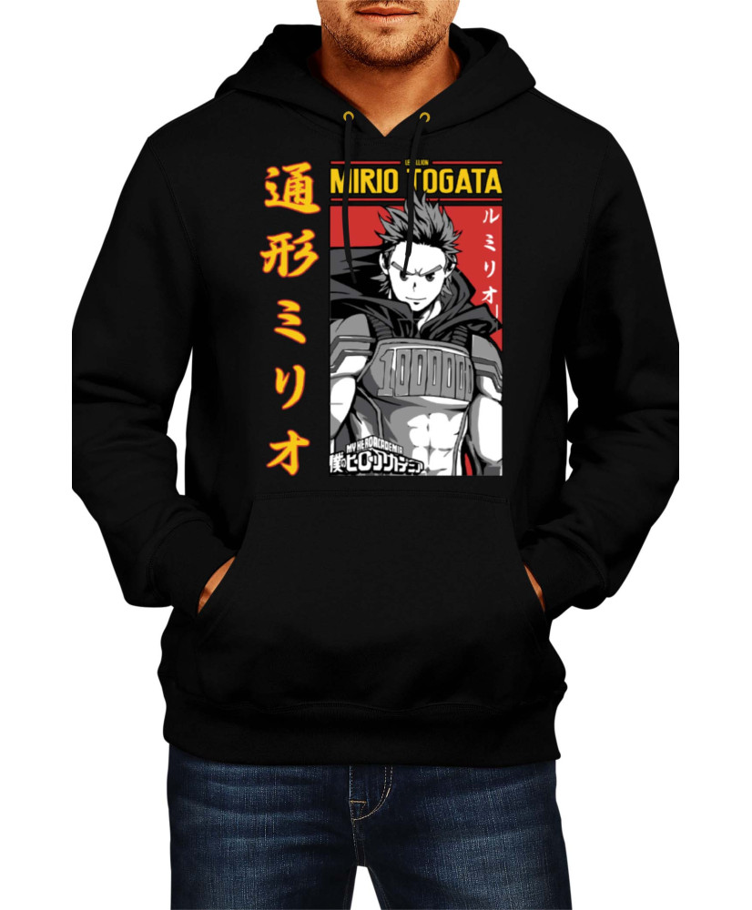 Мъжки Суитшърт Japan Anime Manga Comics My Hero Academia Mirio Togata
