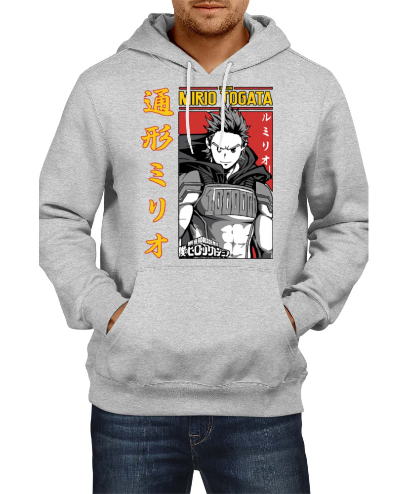 Мъжки Суитшърт Japan Anime Manga Comics My Hero Academia Mirio Togata