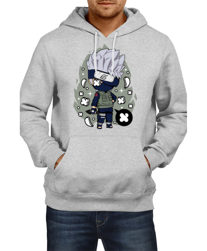 Мъжки Суитшърт Japan Anime Manga Comics Naruto Kakashi 01 Мъжки Суитшърт Japan Anime Manga Comics Naruto Kakashi 01