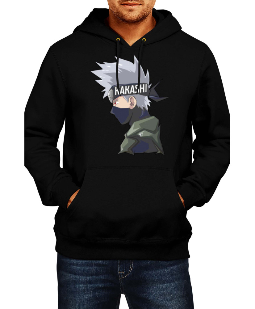 Мъжки Суитшърт Japan Anime Manga Comics Naruto Kakashi 02 Мъжки Суитшърт Japan Anime Manga Comics Naruto Kakashi 02
