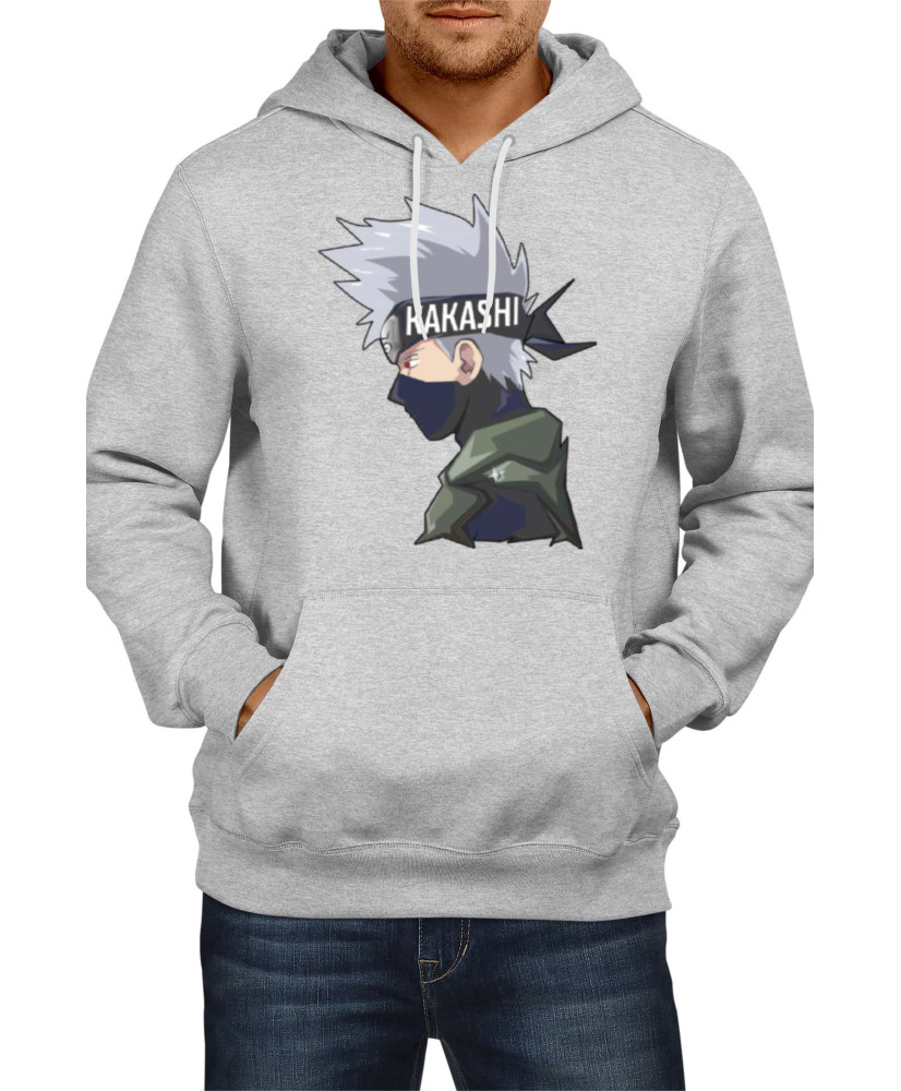 Мъжки Суитшърт Japan Anime Manga Comics Naruto Kakashi 02 Мъжки Суитшърт Japan Anime Manga Comics Naruto Kakashi 02