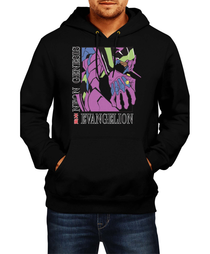 Мъжки Суитшърт Japan Anime Manga Comics Neon Genesis Evangelion Gendo Ikari