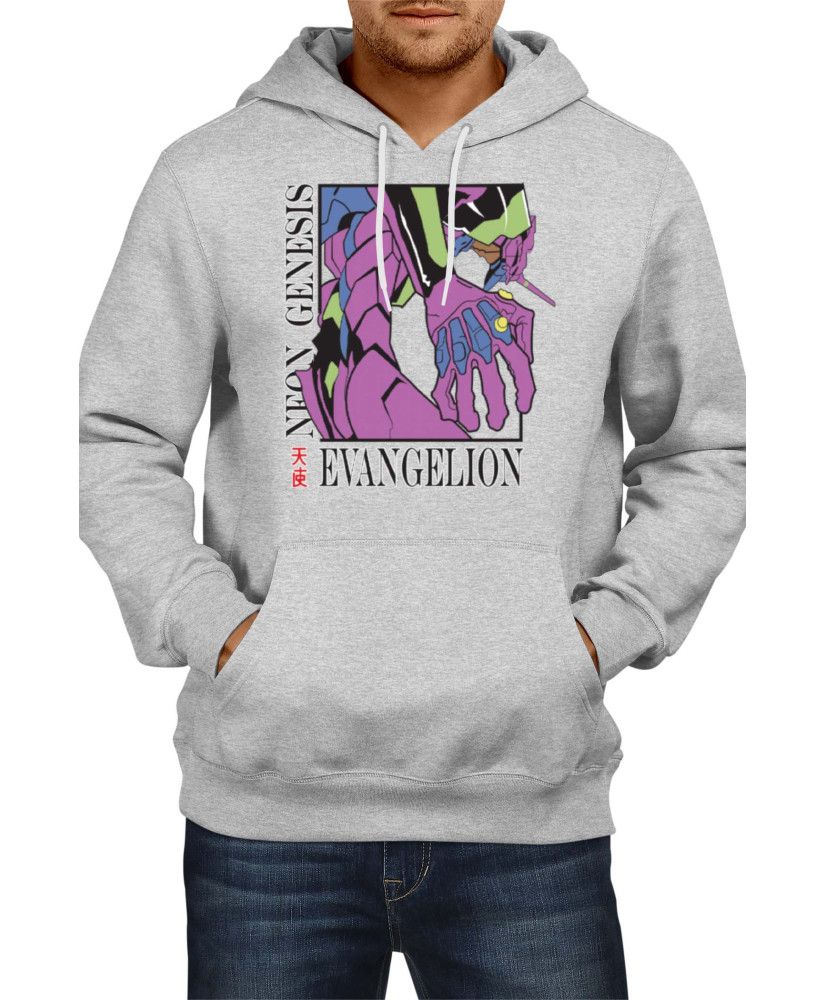 Мъжки Суитшърт Japan Anime Manga Comics Neon Genesis Evangelion Gendo Ikari