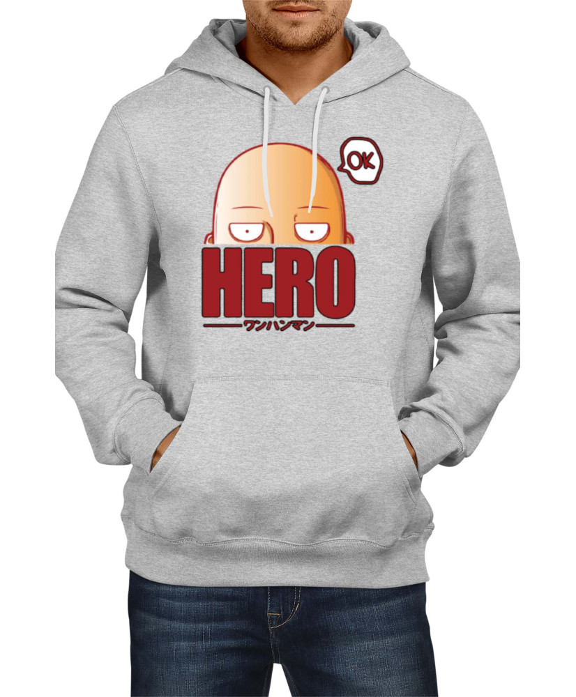 Мъжки Суитшърт Japan Anime Manga Comics One Punch Man 01 Мъжки Суитшърт Japan Anime Manga Comics One Punch Man 01