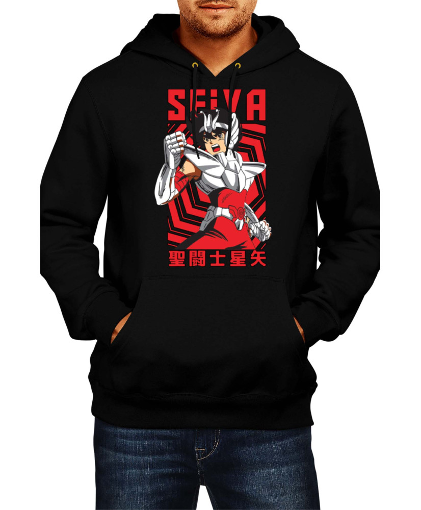 Мъжки Суитшърт Japan Anime Manga Comics Saint Seiya Pegasus 02