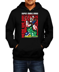 Мъжки Суитшърт Japan Anime Manga Comics Super Mario Bros