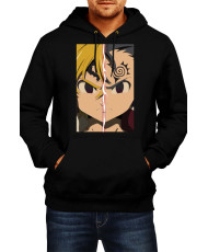 Мъжки Суитшърт Japan Anime Manga Comics The Seven Deadly Sins Meliodas 01