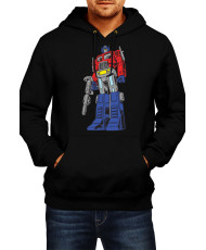 Мъжки Суитшърт Japan Anime Manga Comics Transformers Optimus Prime 01
