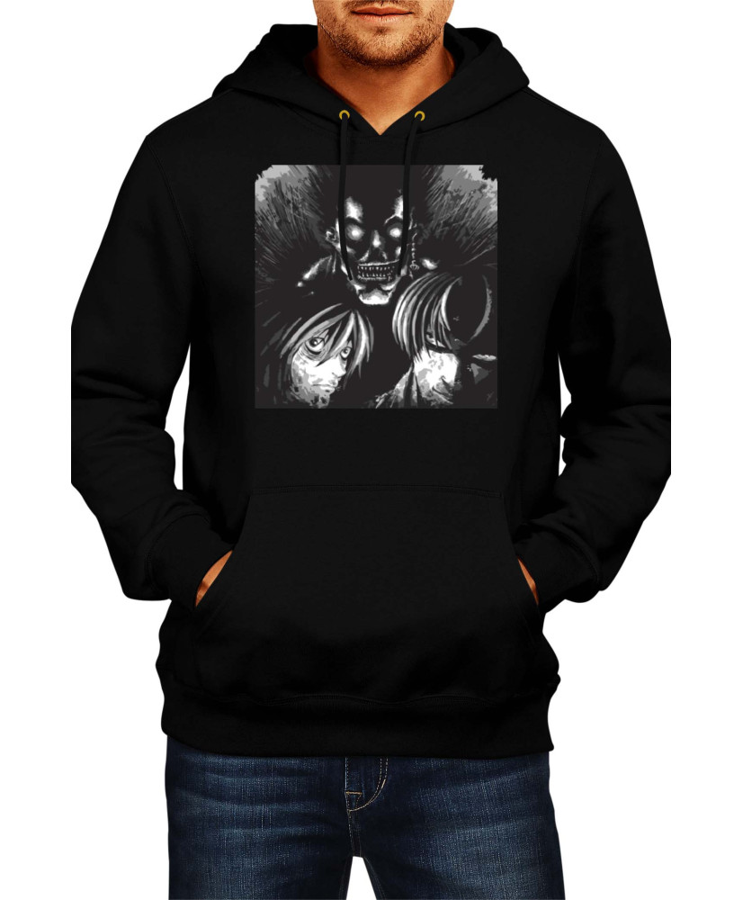 Мъжки Суитшърт Japan Anime Manga Comics Death Note 01 Мъжки Суитшърт Japan Anime Manga Comics Death Note 01