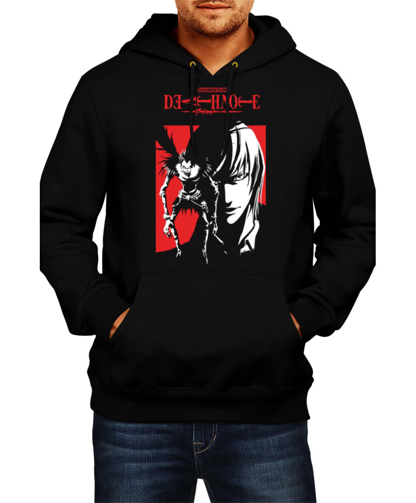Мъжки Суитшърт Japan Anime Manga Comics Death Note Shonen Jump Мъжки Суитшърт Japan Anime Manga Comics Death Note Shonen Jump