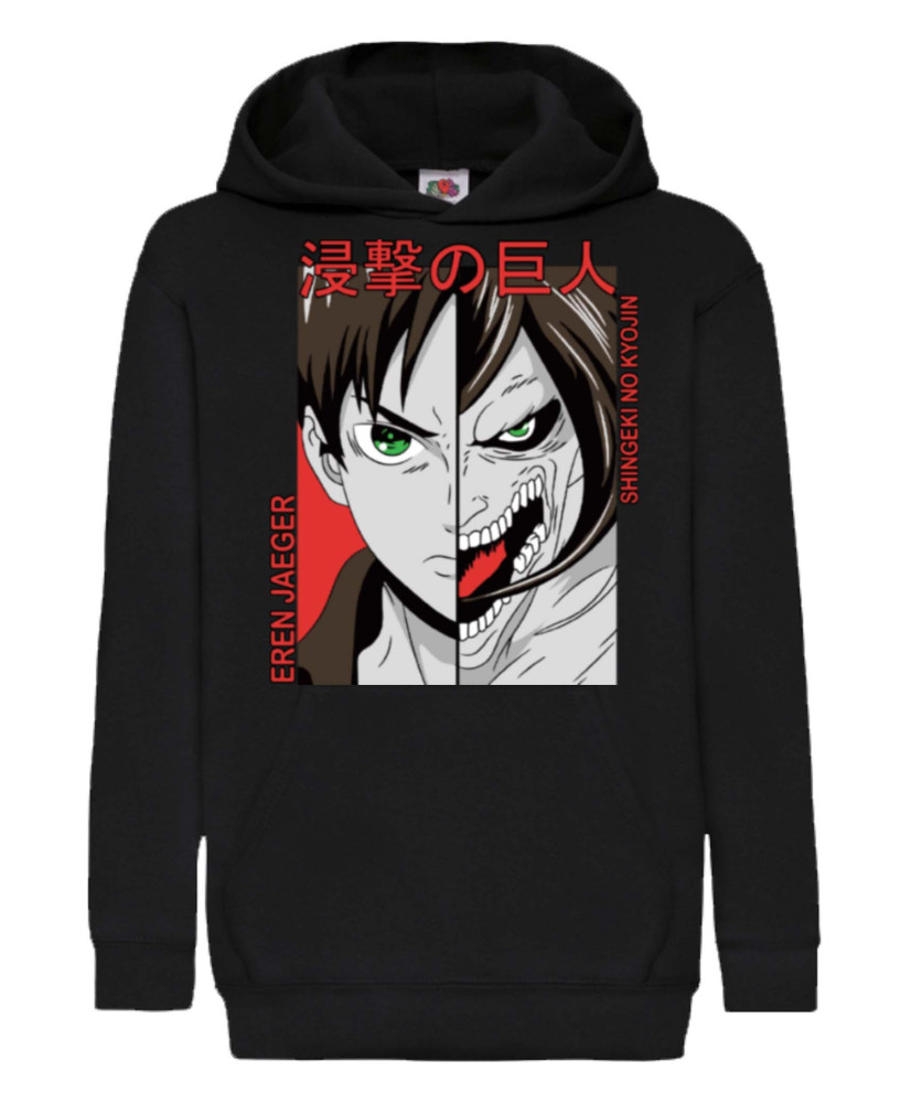 Детски Суитшърт Attack On Titan Eren Jaeger 001