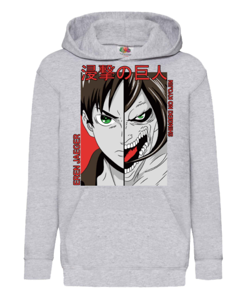 Детски Суитшърт Attack On Titan Eren Jaeger 001