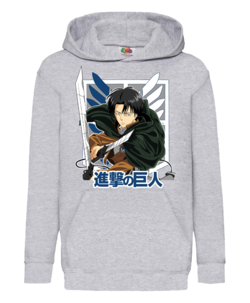 Детски Суитшърт Attack On Titan Levi Ackerman 050