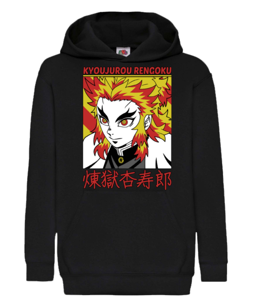 Детски Суитшърт Demon Slayer Kyojuro Rengoku 002 Детски Суитшърт Demon Slayer Kyojuro Rengoku 002