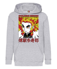 Детски Суитшърт Demon Slayer Kyojuro Rengoku 002