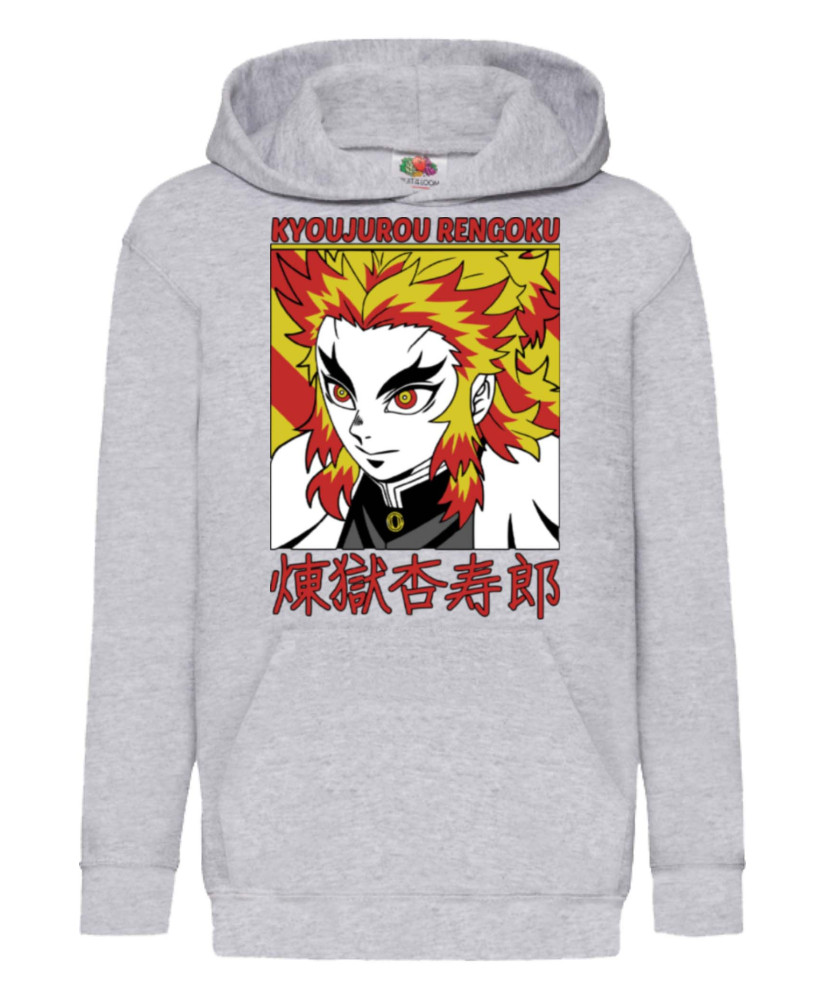 Детски Суитшърт Demon Slayer Kyojuro Rengoku 002 Детски Суитшърт Demon Slayer Kyojuro Rengoku 002