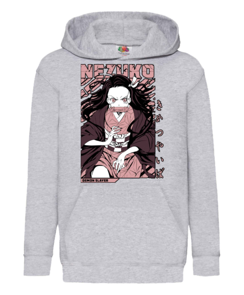 Детски Суитшърт Demon Slayer Nezuko Kamado 001 Детски Суитшърт Demon Slayer Nezuko Kamado 001