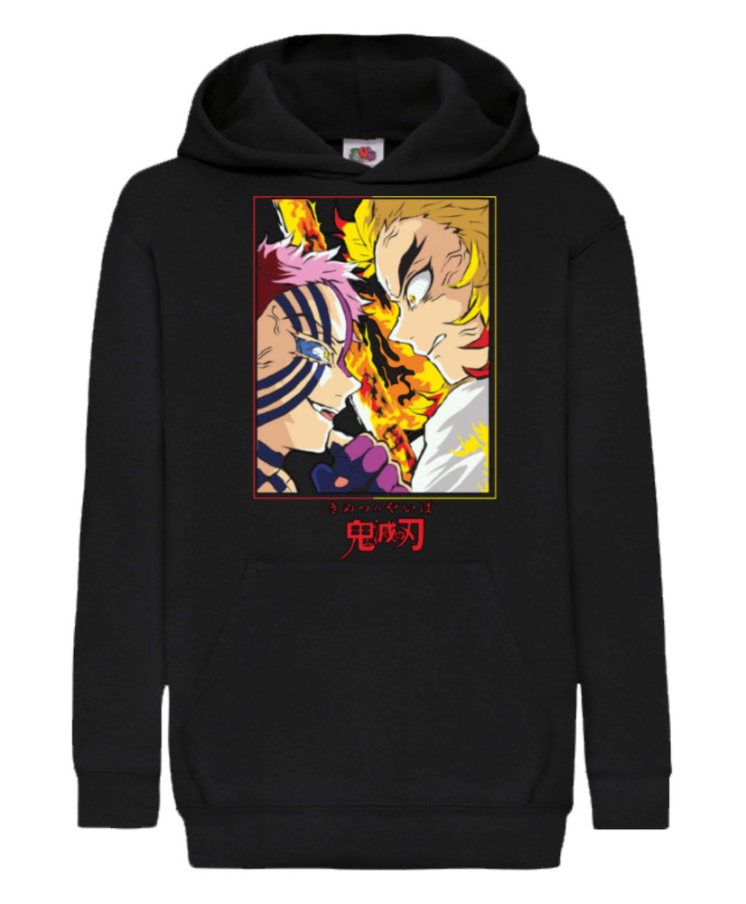 Детски Суитшърт Demon Slayer Rengoku Vs Akaza Детски Суитшърт Demon Slayer Rengoku Vs Akaza