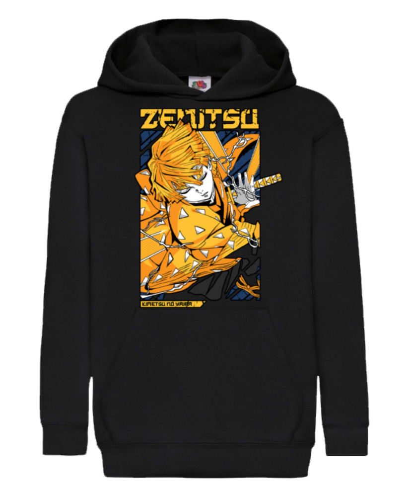 Детски Суитшърт Demon Slayer Zenitsu Agatsuma Детски Суитшърт Demon Slayer Zenitsu Agatsuma
