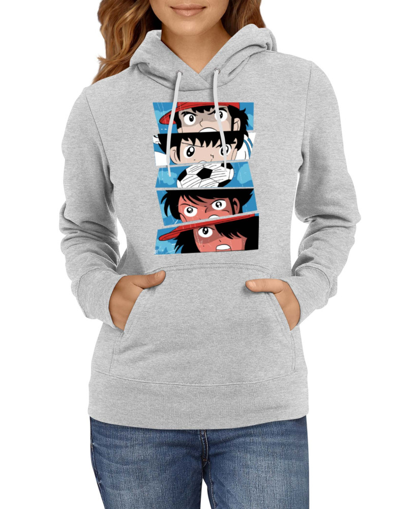 Дамски Суитшърт Japan Animation Manga Anime Comics Captain Tsubasa 002 Дамски Суитшърт Japan Animation Manga Anime Comics Captain Tsubasa 002