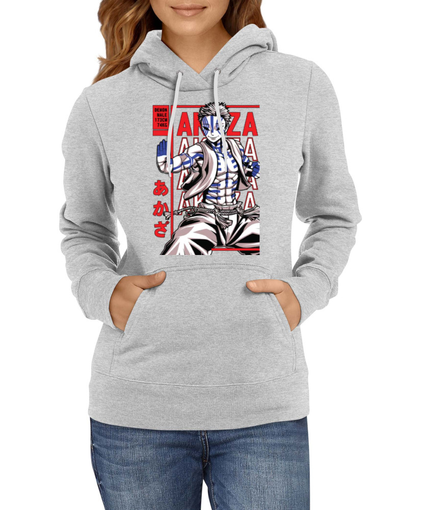 Дамски Суитшърт Japan Animation Manga Anime Comics Demon Slayer Akaza
