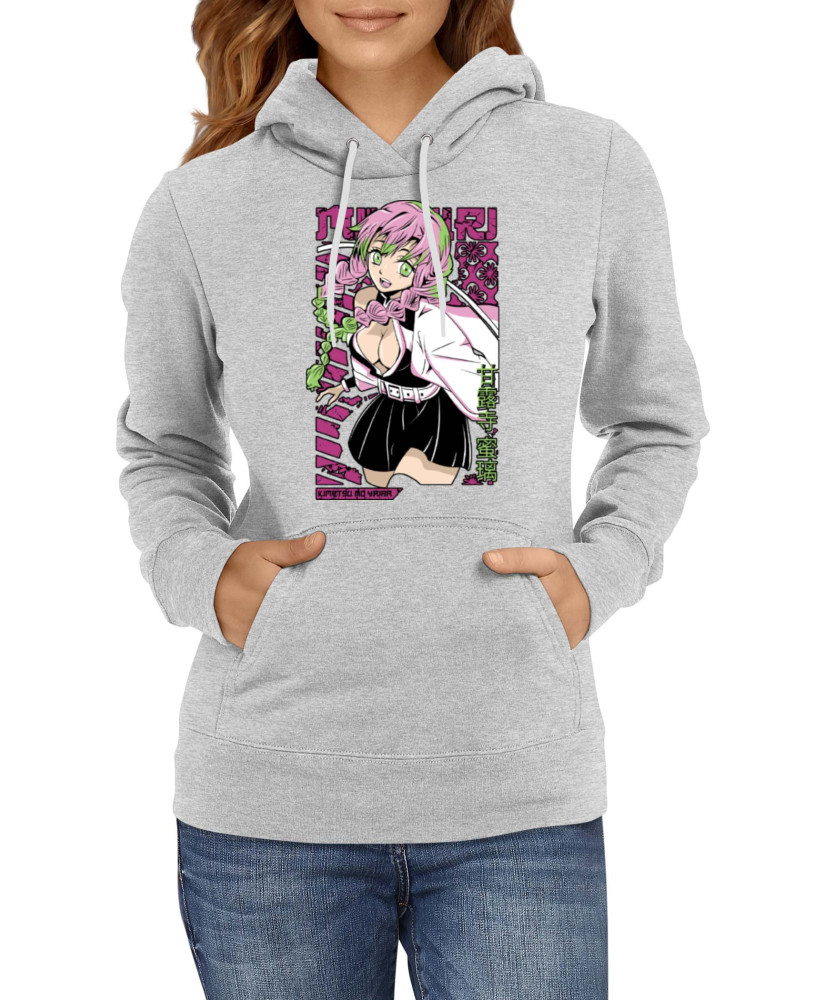 Дамски Суитшърт Japan Animation Manga Anime Comics Demon Slayer Kanroji Mitsuri