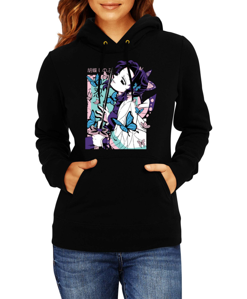 Дамски Суитшърт Japan Animation Manga Anime Comics Demon Slayer Shinobu Kocho