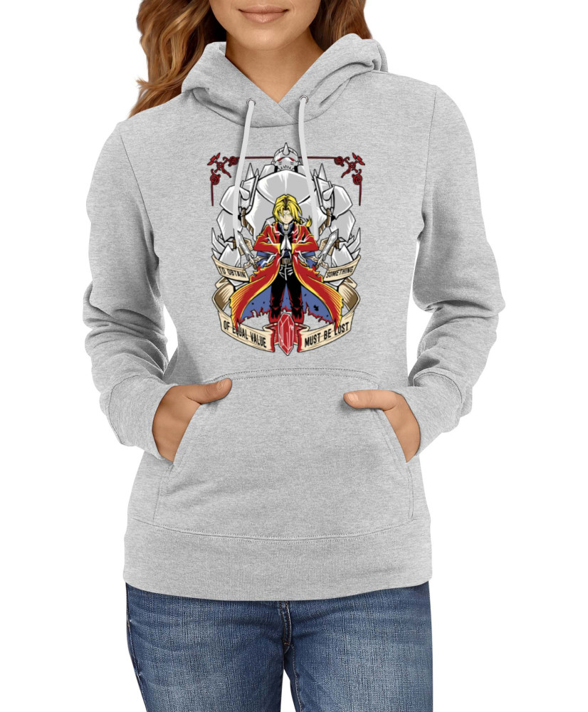 Дамски Суитшърт Japan Animation Manga Anime Comics Fullmetal Alchemist Edward Elric Дамски Суитшърт Japan Animation Manga Anime Comics Fullmetal Alchemist Edward Elric
