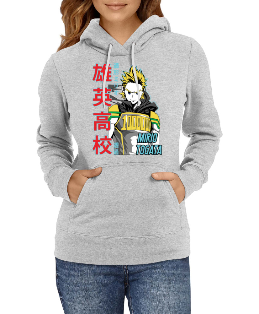 Дамски Суитшърт Japan Animation Manga Anime Comics My Hero Academia Mirio Togata 002 Дамски Суитшърт Japan Animation Manga Anime Comics My Hero Academia Mirio Togata 002