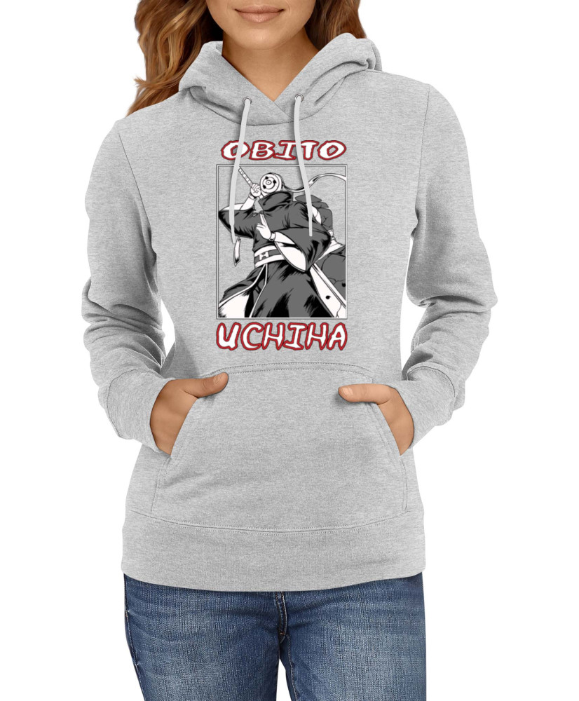 Дамски Суитшърт Japan Animation Manga Anime Comics Naruto Obito Uchiha