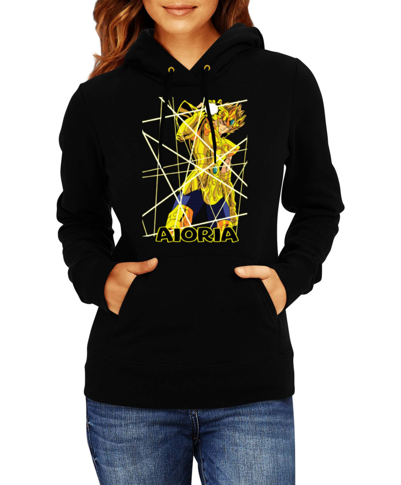 Дамски Суитшърт Japan Animation Manga Anime Comics Saint Seiya Leo Aiolia 002